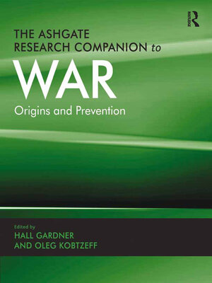 cover image of The Ashgate Research Companion to War